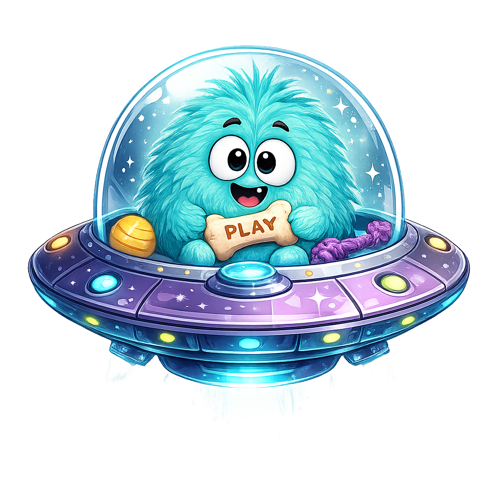 Bonglo hugging a ball